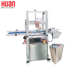 Auto 4L/5L square tin can box leak test machine